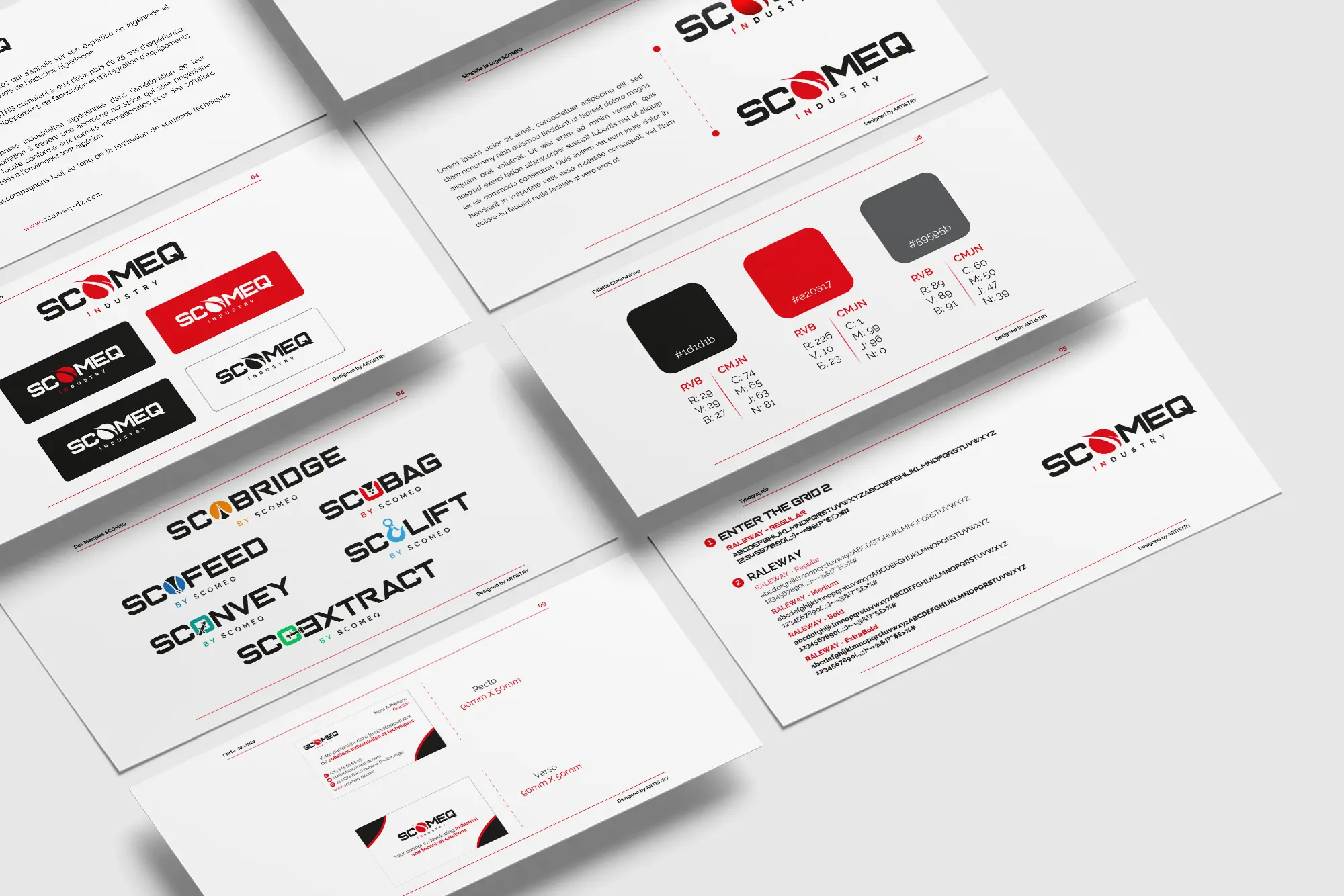 creation-charte-graphique-industries-comeq-Algérie-by-artistry-studio copie