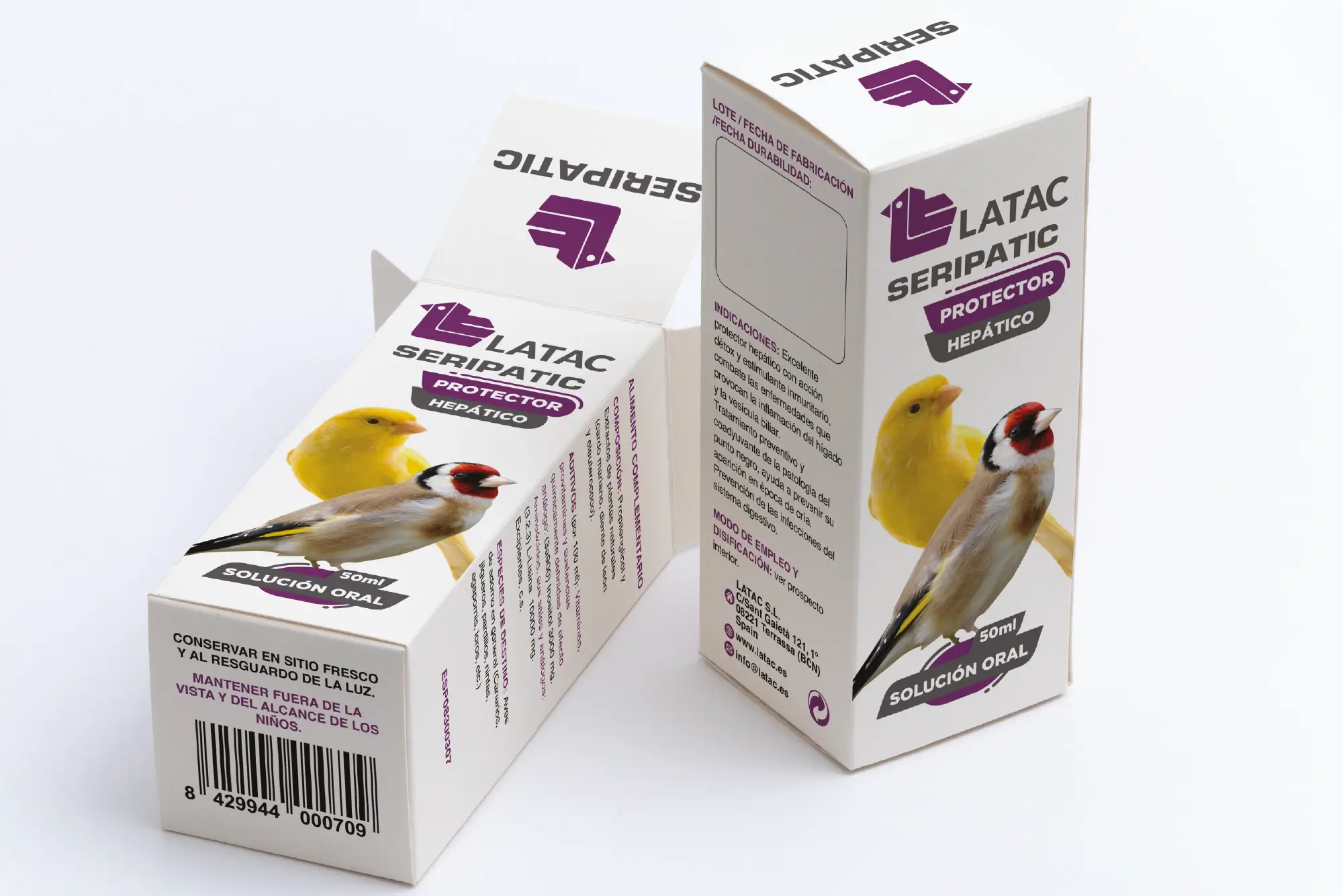 Packaging seripatic Latac