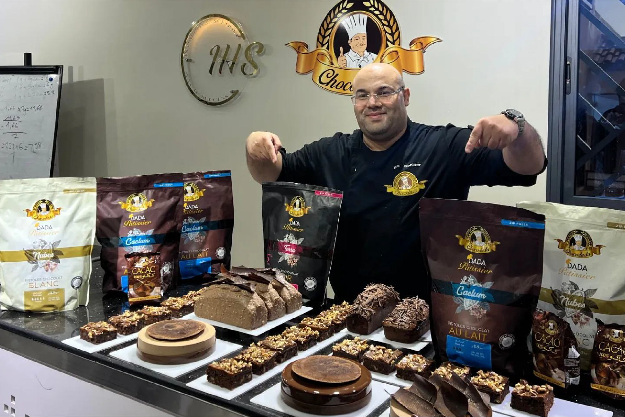 Ateliers CHOCODADA DZ avec le talentueux chef billel djehiche