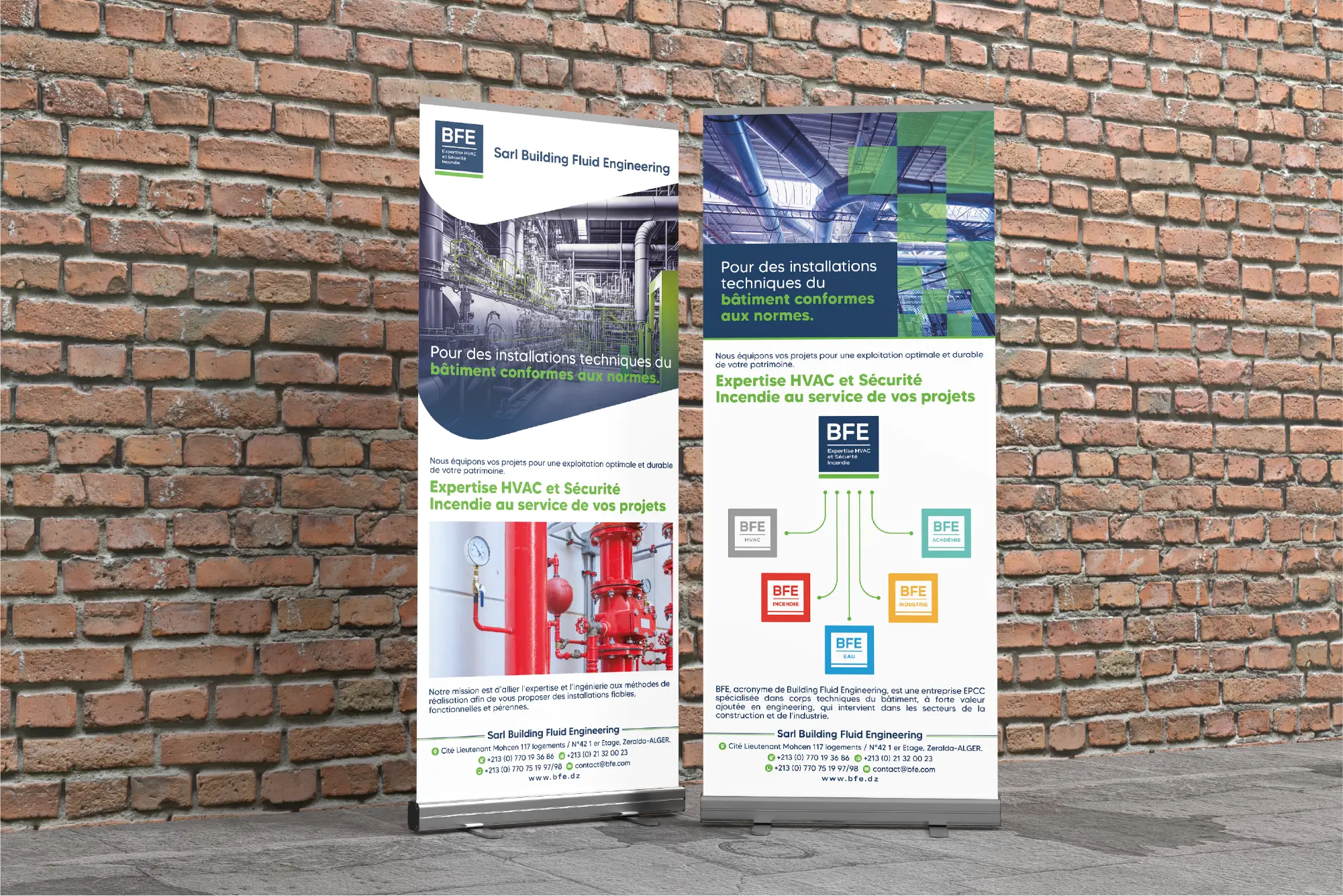 Roll-up BFE algerie