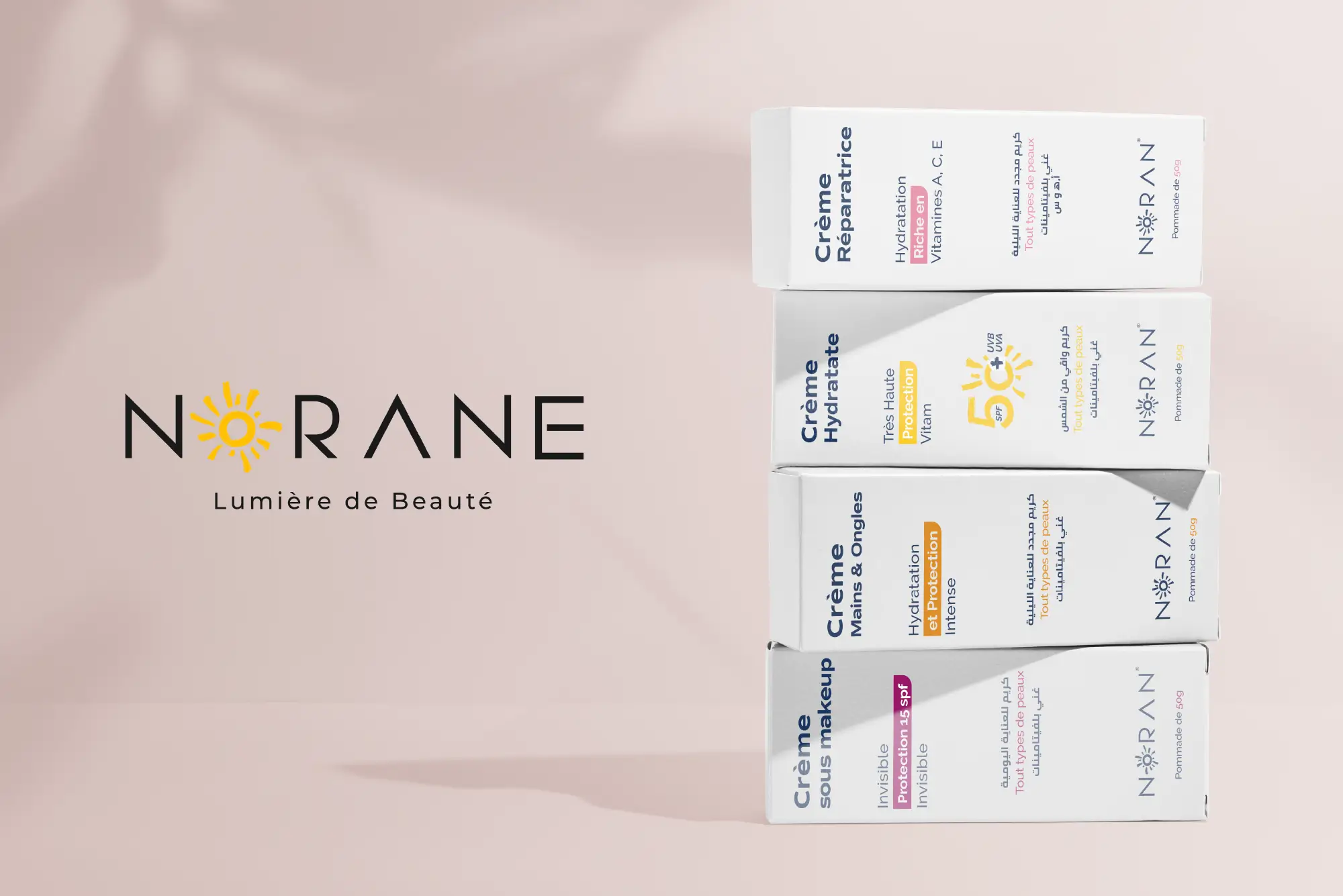 conception packaging créme Noran