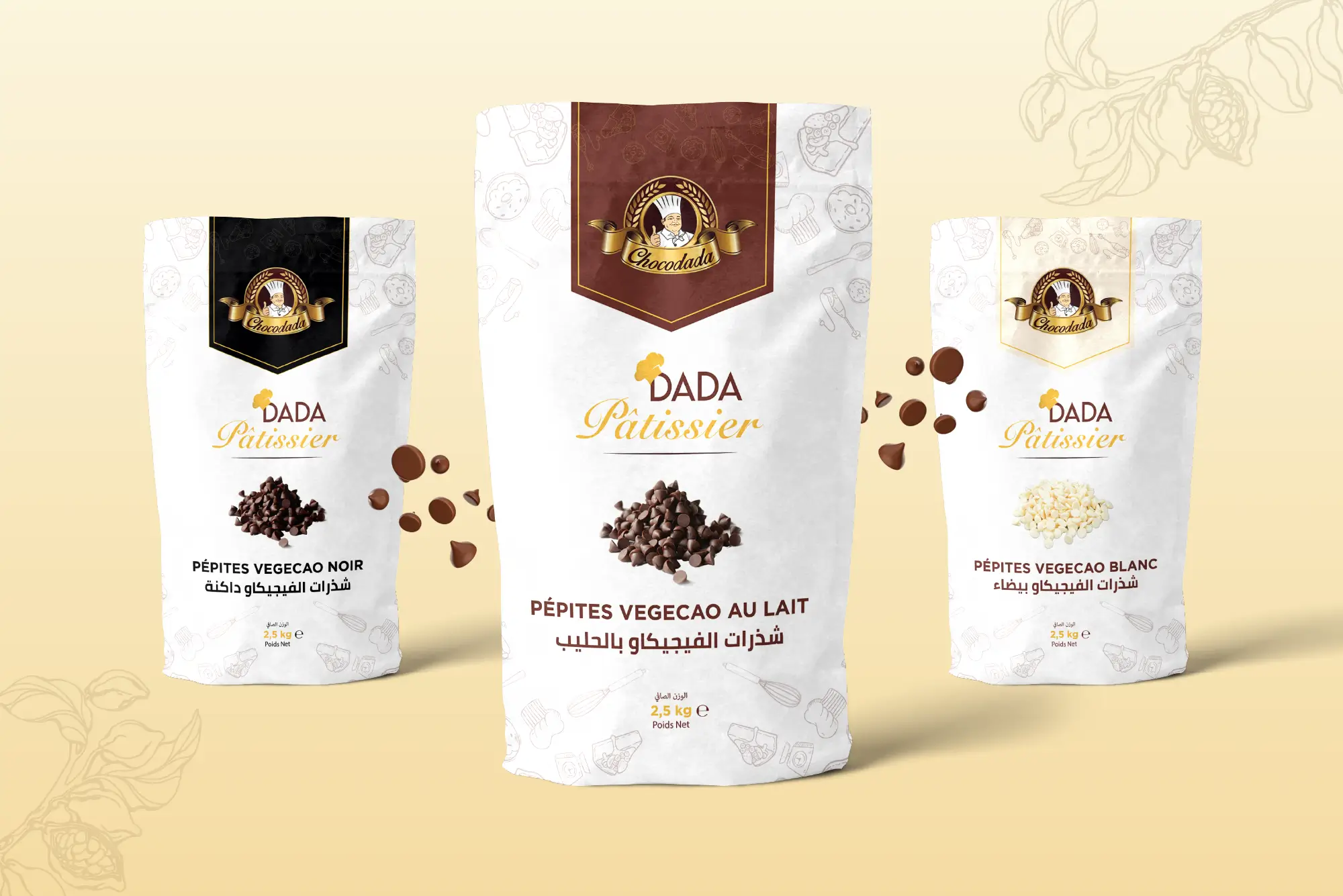 packaging Pépite vegecao chocodada