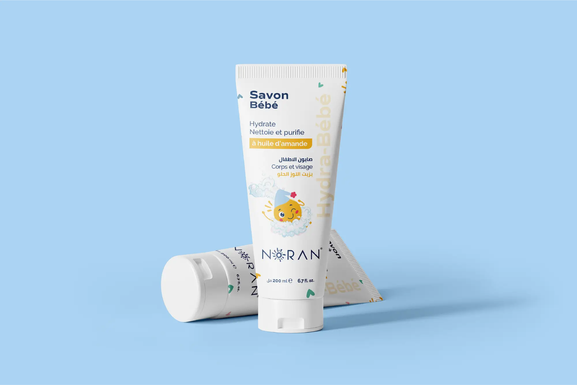 packaging savon bébé noran